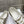 JANE SNEAKERS LOW LACE-UP WITH TRIOMPHE PATCH IN CANVAS AND CALFSKIN STONE GRAY/ WHITE LOGO