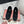 LP Summer Charms Walk Loafers In Black Suede With Rabbit Fur Lining 985641
