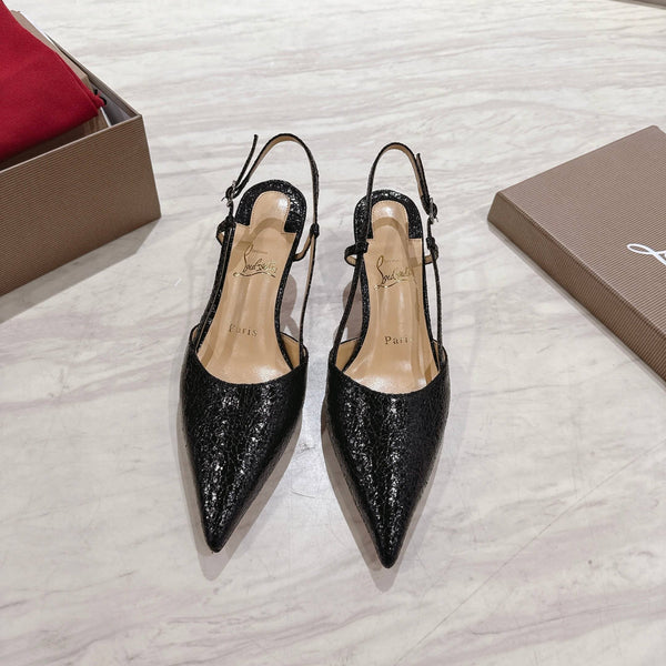 CL 25 Slingback Nero Tessuto Originale 335142