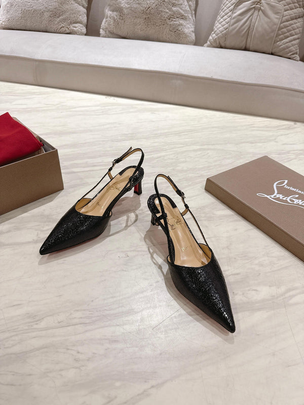 CL 25 Slingback Nero Tessuto Originale 335142