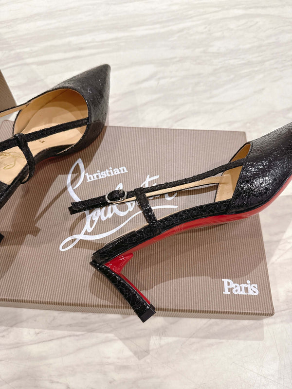 CL 25 Slingback Nero Tessuto Originale 335142