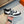 HM INTERACTIVE LACE-UP SNEAKER GRAY AND WHITE CALFSKIN