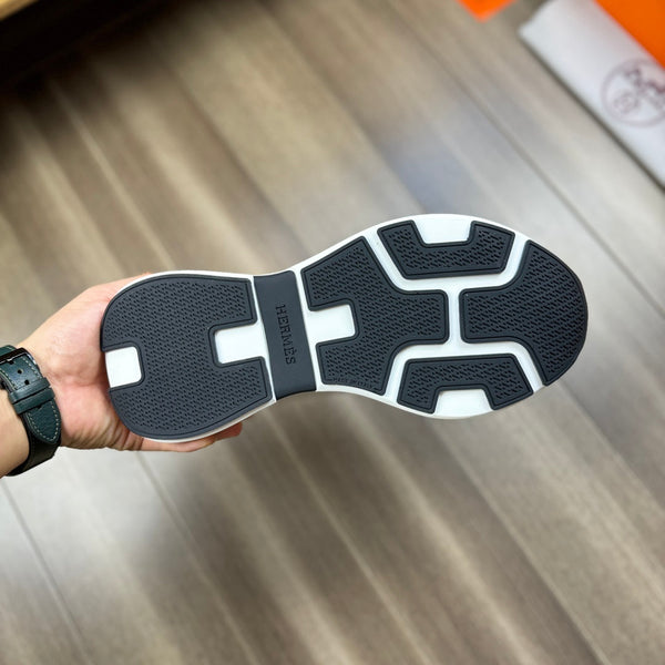 HM THICK - SOLE SNEAKER IN TESSUTO BIANCO