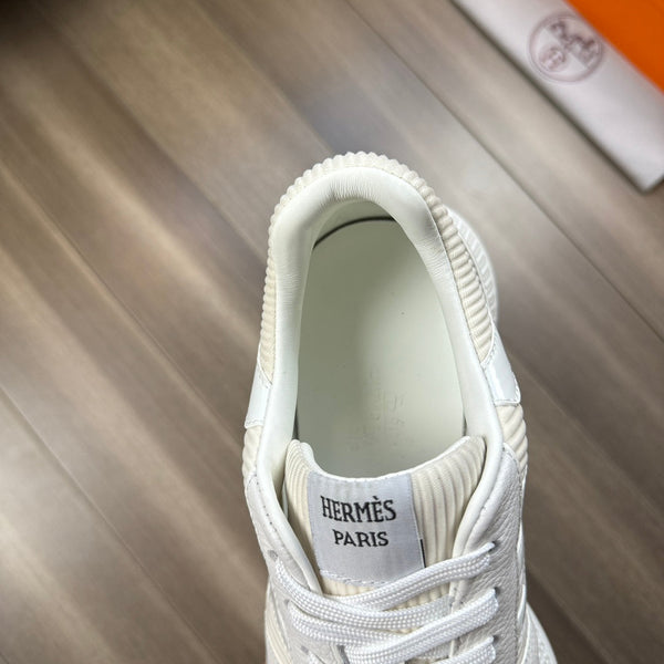 HM THICK - SOLE SNEAKER IN TESSUTO BIANCO
