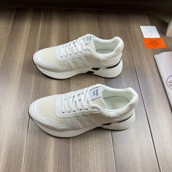 HM THICK - SOLE SNEAKER IN TESSUTO BIANCO
