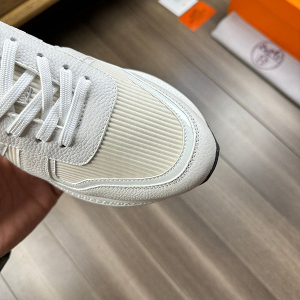 HM THICK - SOLE SNEAKER IN TESSUTO BIANCO