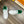 LV TRAINER SNEAKER WHITE MIX GREEN CALFSKIN AND BREATHABLE FABRIC