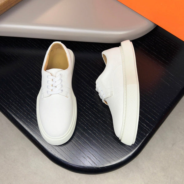 HM Men's Eveil Derby Shoe White Calfskin 538667