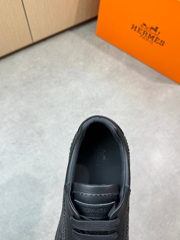 HM Men's Bouncing Sneaker Nero Vitello 696029