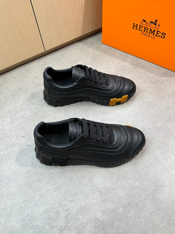 HM Men's Bouncing Sneaker Nero Vitello 696029