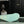 LOE SMALL ANAGRAM BASKET 28 BAG IN LIGHT BLUE IRACA PALM AND CALFSKIN