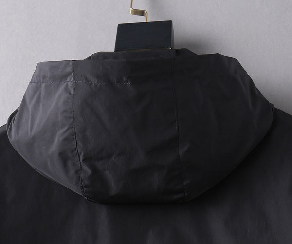 LV BLACK HOODED JACKET 239041