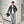 Gucci Men’s Reversible Ripstop Jacket Black White Nylon Fabric