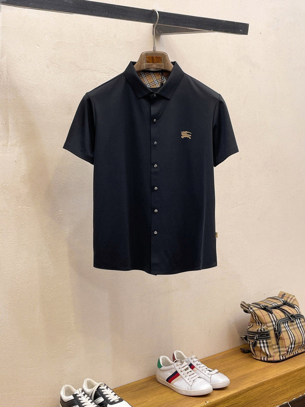 BRR Men Short-Sleeve Polo Shirt Silk