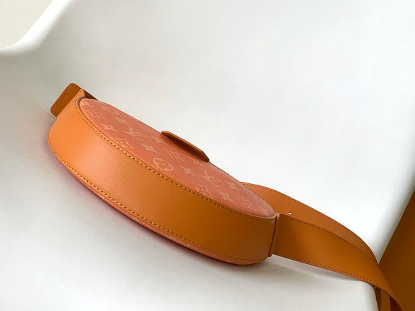 LV Moon Crossbody Bag 24.5 Orange Monogram Canvas