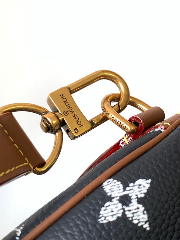 LV Speedy Bandoulière 40cm Royal Blue Monogram Calfskin GHW