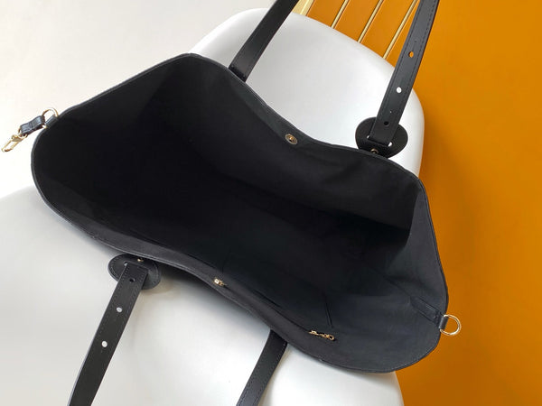 LV All In One PM Black Embossed Monogram Empreinte Cowhide 268414