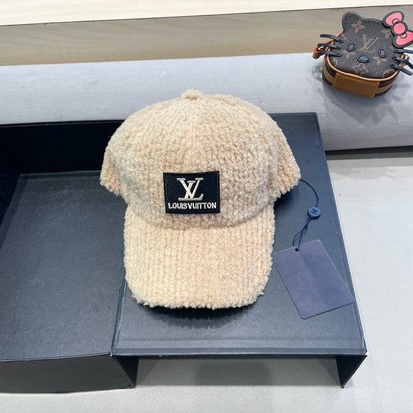 BERRETTO DA BASEBALL IN LANA BEIGE 421244 