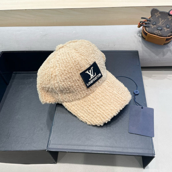 BERRETTO DA BASEBALL IN LANA BEIGE 421244 