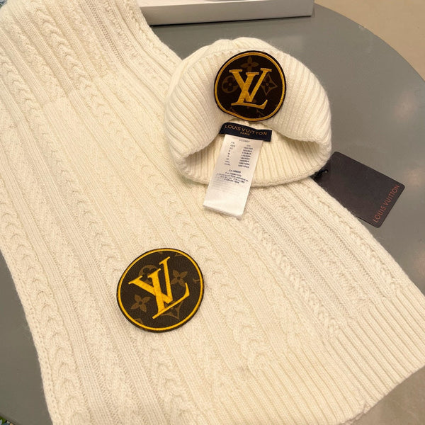 SET SCIARPA E CAPPELLO IN LANA BEIGE 434611 