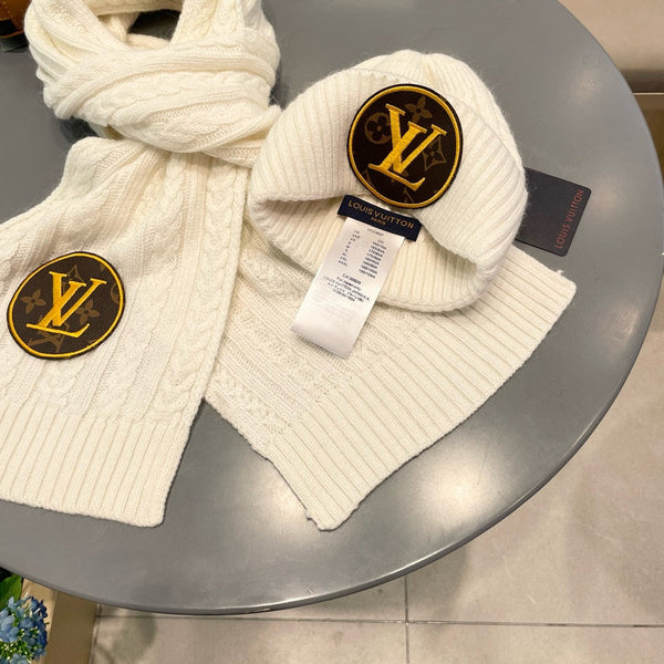 SET SCIARPA E CAPPELLO IN LANA BEIGE 434611 