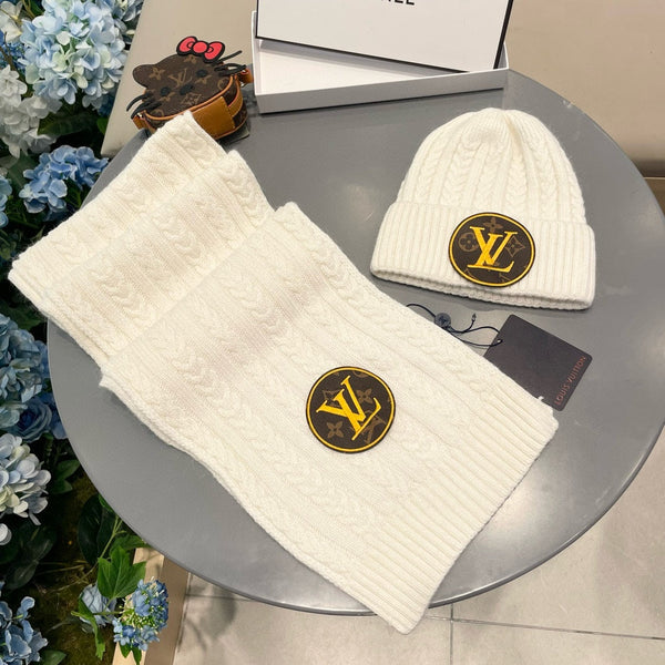 SET SCIARPA E CAPPELLO IN LANA BEIGE 434611 