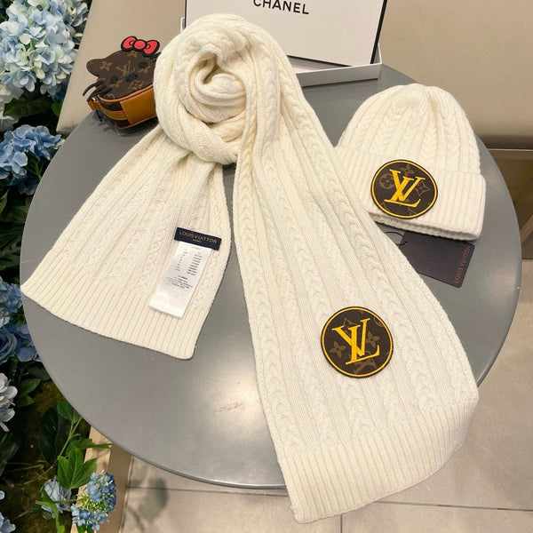 SET SCIARPA E CAPPELLO IN LANA BEIGE 434611 