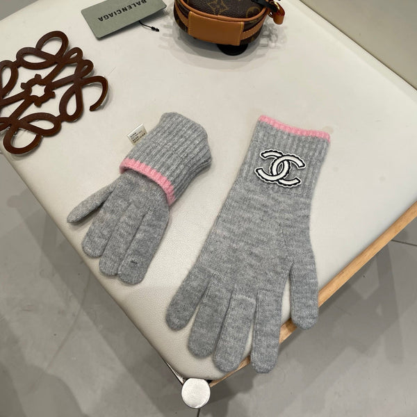 CC 26S CC Logo Full-Finger Gloves Wool 505729