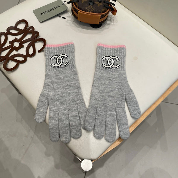 CC 26S CC Logo Full-Finger Gloves Wool 505729