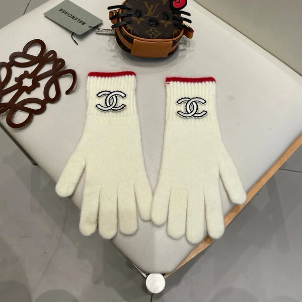 CC 26S CC Logo Full-Finger Gloves Wool 505729