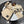 CC Hat Scarf Gloves Set Light Beige Black Knit 470401