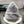 CC Hooded Scarf Gloves Light Gray Fur 477457