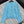 Veste CC 2025 avec Gros Bouton en Strass Laine Bleue 325884