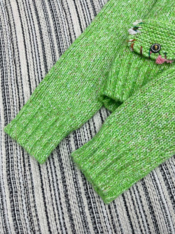 Veste en laine verte CC 2025 325886