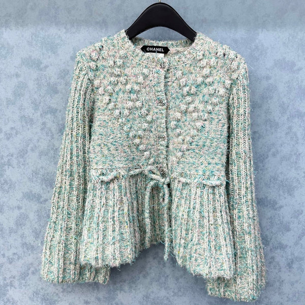 Veste CC 2025 avec cordon de serrage à la taille Laine bleue et rose 325853