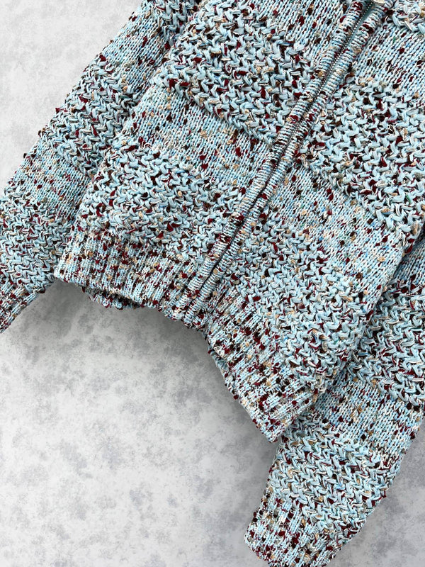 CC 2025 Veste Mélange de Couleurs Bleu Laine 325862