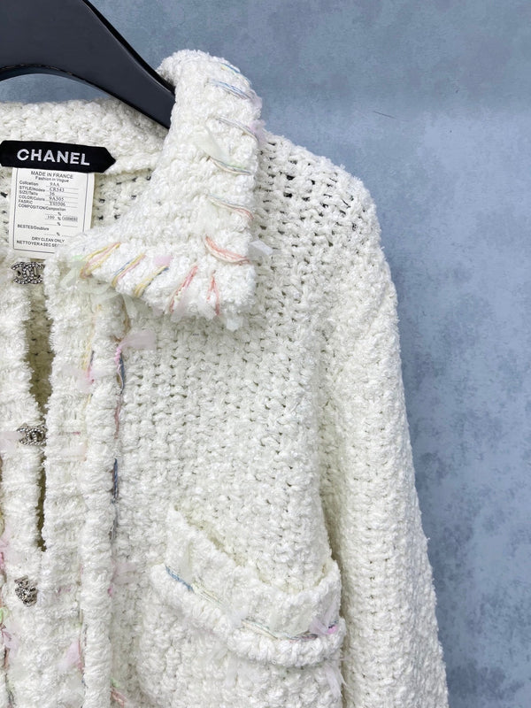 Veste CC 2025 Laine Blanche 325865