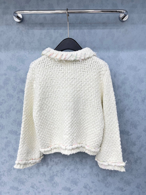 Veste CC 2025 Laine Blanche 325865