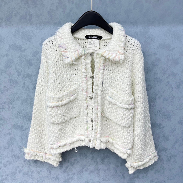 Veste CC 2025 Laine Blanche 325865
