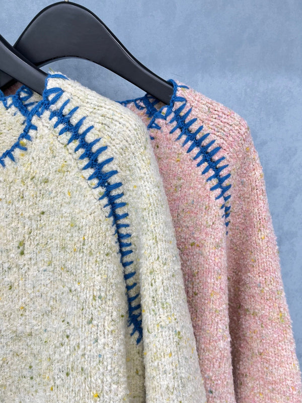 CC 2025 Cardigan en Laine Boutons Perle 325875