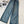 CC Jean large en denim bleu à ceinture en strass 351177