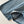 CC Jean large en denim bleu à ceinture en strass 351177