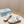 PRA WEDGE PLATFORM SANDALS WHITE CALFSKIN