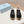 PRA WEDGE PLATFORM SANDALS BLACK CALFSKIN