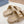 Double Buckle Strap Slides 20 Light Brown Suede
