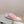 SNEAKER MULES IN PINK CANVAS GRAFFITI LOGO