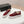 Double C Platform Biscuit Shoes Fabric Cherry Red