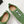 Double C Platform Biscuit Shoes Fabric Cool Green