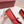 GG BALLET FLAT CRIMSON SILK