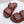PRA CROCODILE MOTIF SLIDES SANDALS WINE CALFSKIN
